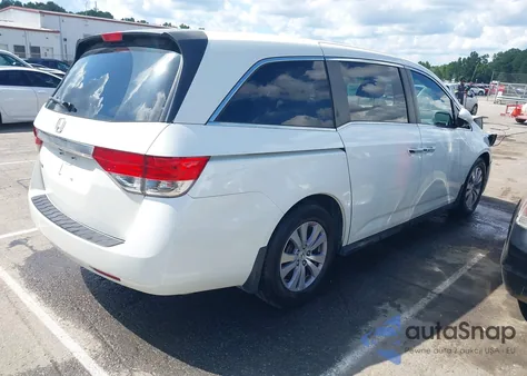 2015 Honda Odyssey Ex from USA, damaged, VIN 5FNRL5H4XFB033312